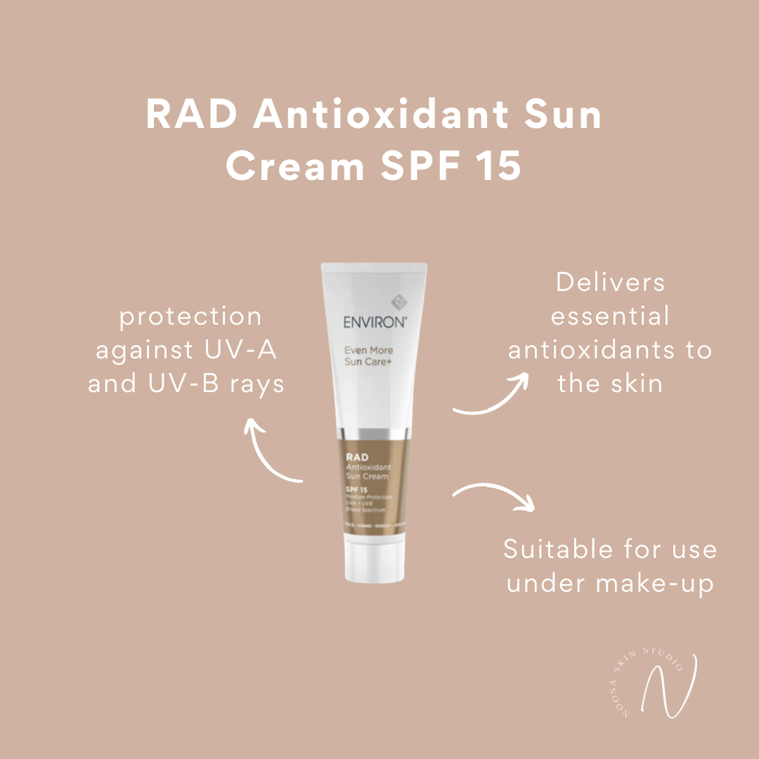Environ Even More Sun Care+ RAD Antioxidant Sun Cream SPF 15 100ml