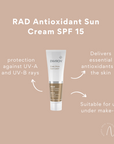 Environ Even More Sun Care+ RAD Antioxidant Sun Cream SPF 15 100ml