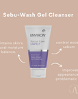 Environ Focus Care Clarity+ Sebu-Wash Gel Cleanser 150ml