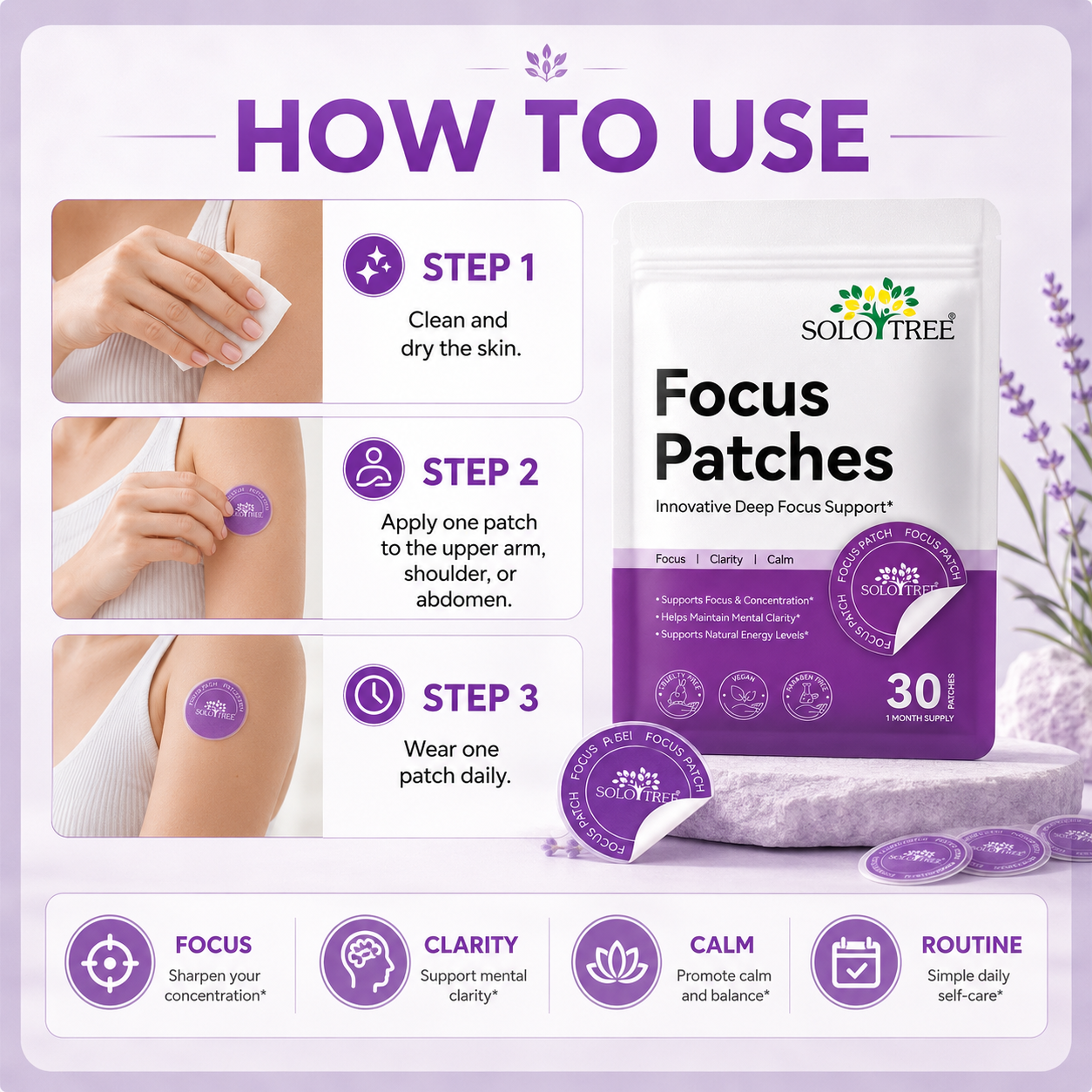 The Mind Ritual - Focus Patches