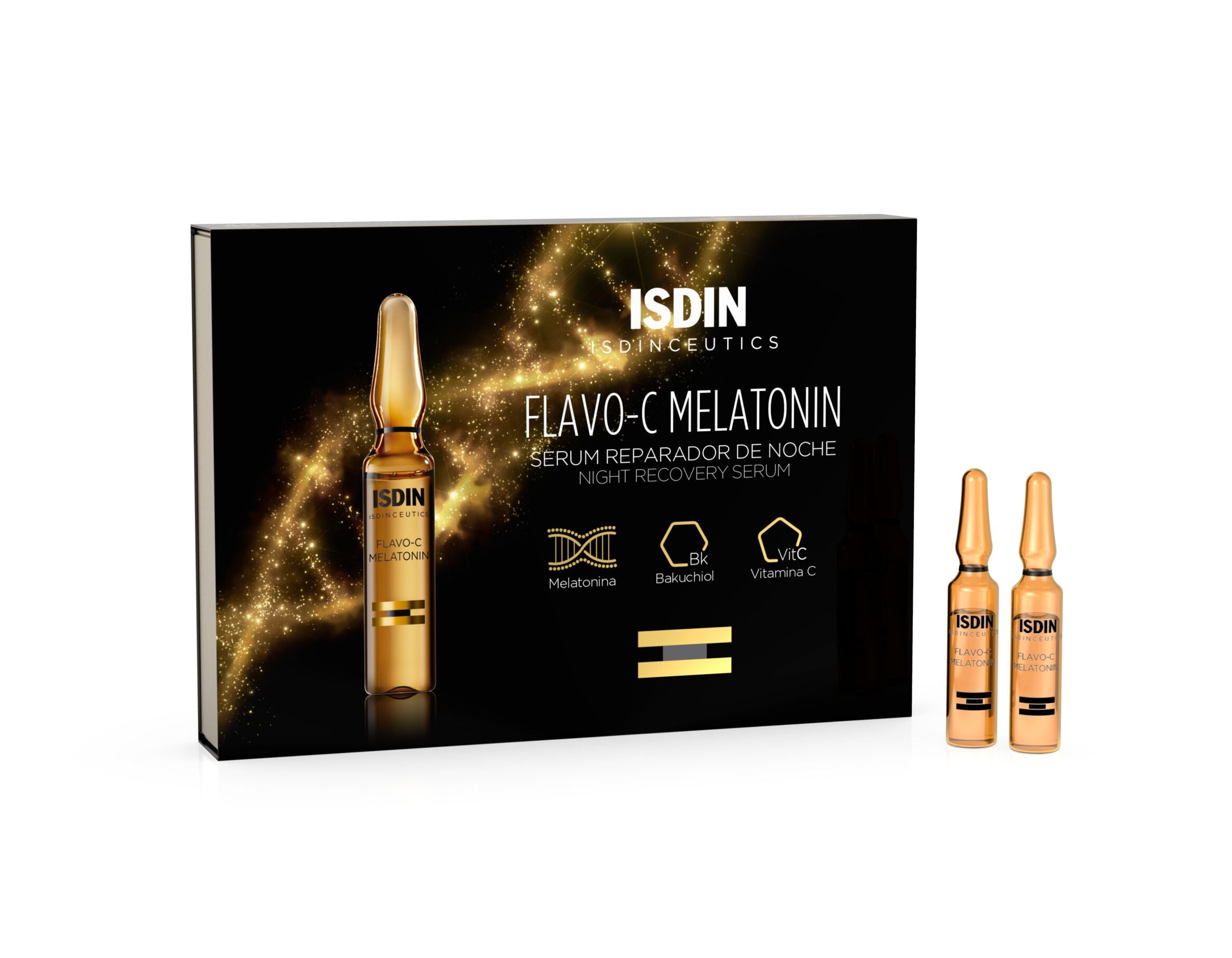 ISDIN Flavo-C Melatonin 10 Ampoules