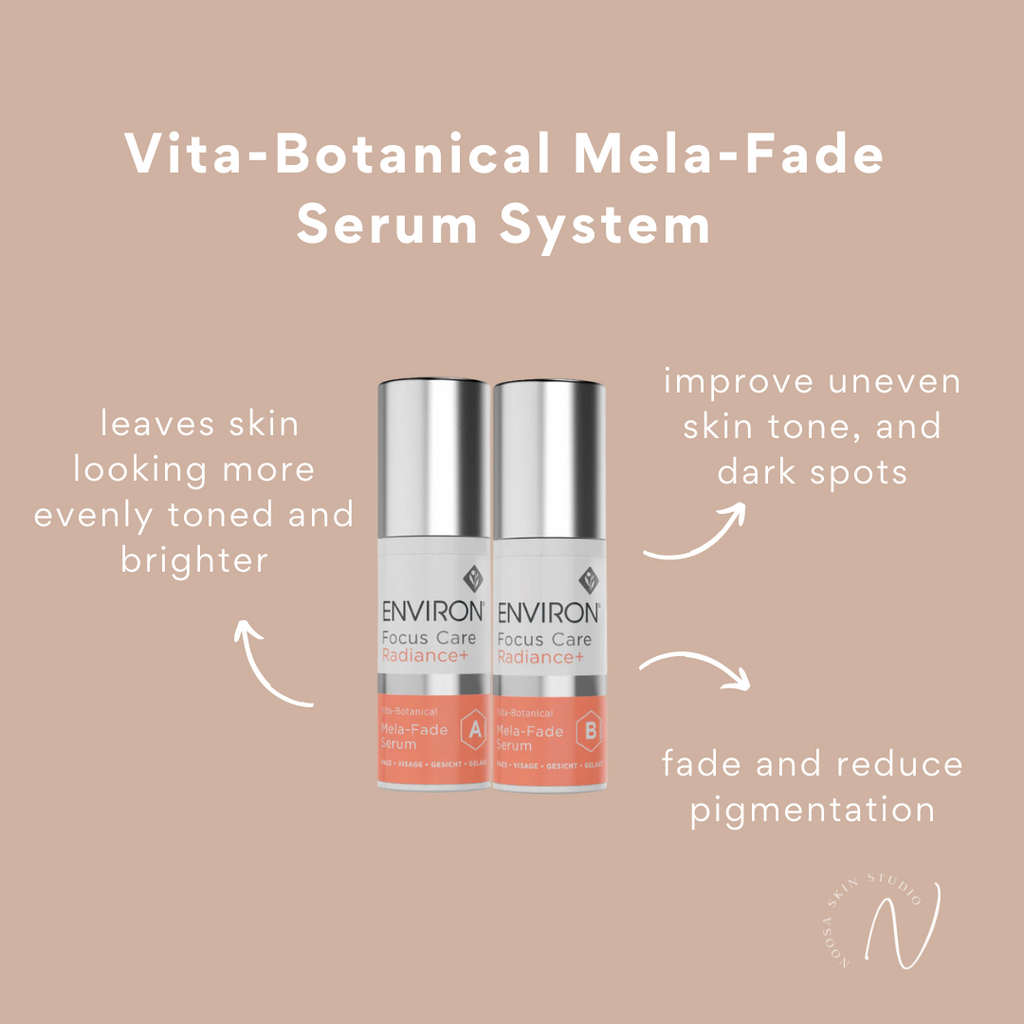 Environ Focus Care Radiance+ VitaBotanical MelaFade Serum System 30m